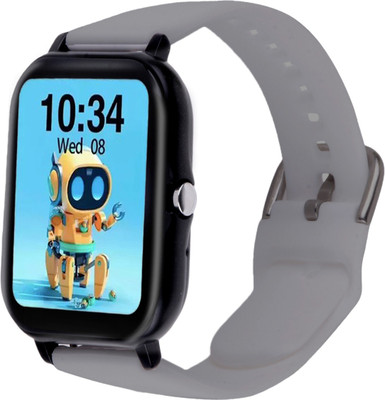 Foxne Point BT Calling SmartWatch with Call Function Spo2 & Heart Rate Monitoring Smartwatch(Grey Strap, Free)