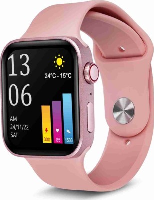 VYGHA COLLECTION HD Display Smartwatch With bt calling, ultra strap Smartwatch(Pink Strap, Free Size)