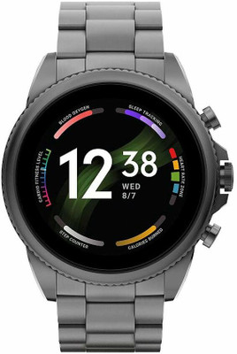 Naysaa Gen 6 Round HD Display Bluetooth Calling Fitness Tracker Smartwatch(Black Strap, Free)
