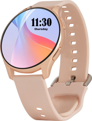 GameSir Compatible All 5G Smartphones active2 5Gactivepink Bluetooth calling Smartwatch(Pink Strap, Free Size)