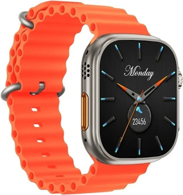 Veu T800 Ultra Smart Watch Series 8 ORANGE:-22 Smartwatch(ORANGE Strap, FREESIZE)