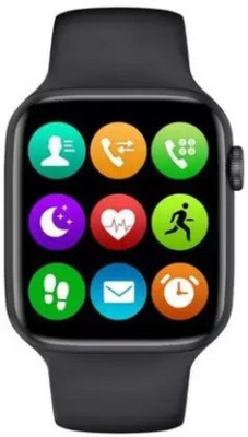 N-WATCH 4G M.I Calling & Android & IOS W26 Plus Watchphone Smartwatch(Black Strap, Free)