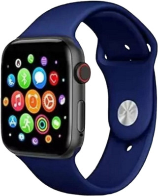 Ultrafit T500 Calling With Bluetooth Watchphone Smartwatch(Navy Blue Strap, Free)