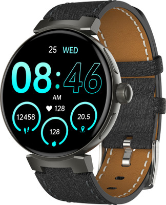 Gizmore Prime 1.45 Inch Amoled | AOD | 500 NITS| 10 Days Battery Life| BT Calling Smartwatch  (Black Strap, Free Size) For Rs. 1799 @ 74 %