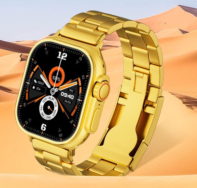 Philo WATCH Smartwatch(Gold Strap, Free Size)