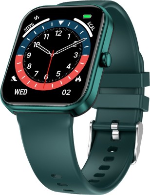 Fire-Boltt Wonder 1.8" Bluetooth Calling Smart Watch with AI Voice Assistant & Calculator Smartwatch(Green Strap, Free Size)
