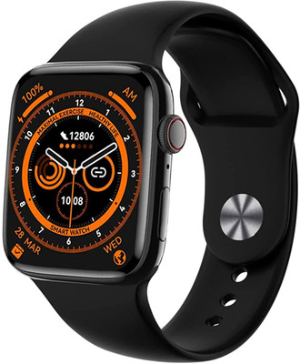 COREGENIX BLAZE MAX 1.95” IPS-HD Display, Health Monitor, BT Calling, Wireless Charging Smartwatch(Black Strap, 44 mm)