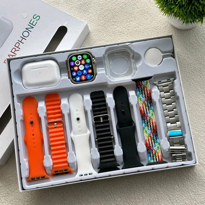 Vdax i20 smart watch & S8 4G network Android System i40 Ultra S9 Ultra Smartwatch(Silver Strap, Free Size)