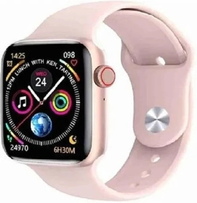 METASTAR Smart Watch with 100+ Faces & SpO2 ,Bluetooth Calling Smart Watch Smartwatch(Pink Strap, FREE)