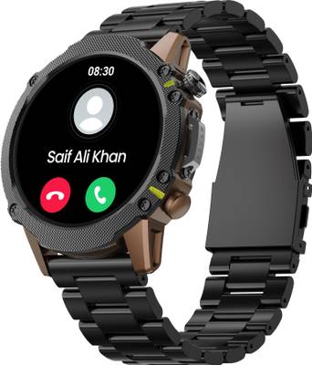 Boult Sterling Pro BT Calling, 1.43" AMOLED, 800 Nits Brightness, Metallic Frame, IP68 Smartwatch