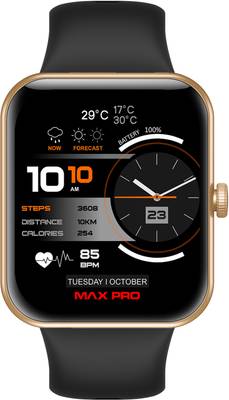 PA Maxima Max Pro Samurai with 1.85" HD Display, Call Accept Option,Hindi Language Support Smartwatch