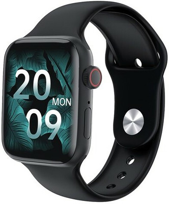 Shree Radha Rani i7 Pro Max Smart Watch Series 7 For Men & Women (BLACK, Free Size) Smartwatch 28 Smartwatch(Black Strap, Free Size)