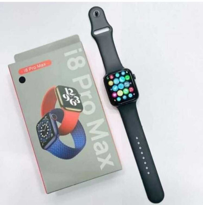 JAKCOM Latest I8 PRO MAX 4G Android & IOS Smartwatch(Black Strap, Free)