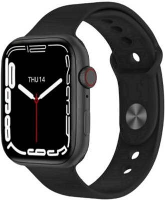 Ultrafit I7 Pro Max Bluetooth Functions Smartwatch(Black Strap, Free)