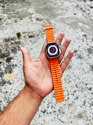 Vinayak SHRIVALI Smartwatch(orange Strap, FREE SIZE)