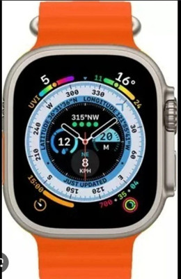 Hanuman Enterprise T800 Ultra Smart Watch Series 8 ORANGE Smartwatch(ORANGE Strap, FREESIZE)