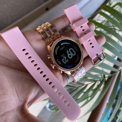 MELZRON GENERATION9 Smartwatch HD Touchscreen Display Round Dial_81 Smartwatch(Golden Strap, Freesize)
