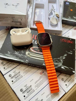 Svcreation T800 Ultra Smart Watch Series 8 ORANGE Smartwatch(ORANGE Strap, FREESIZE)