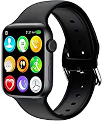 SYARA NBB_114D _T55 SmartWatch compatiable with all Smartphones Smartwatch(Black Strap, Free Size)
