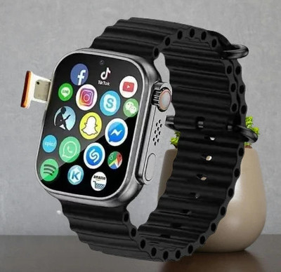STAR A1 New T10 Watch New 10 + Features With BT Calling Smartwatch(Black Strap, Free Size)