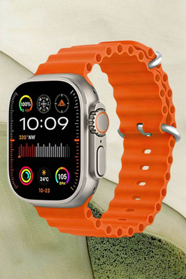 PROBMX T800 ULTRA SMARTWATCH Smartwatch(ORANGE Strap, 1.99)