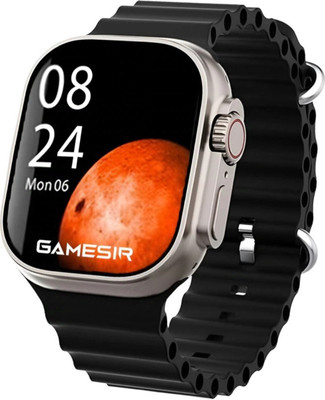 Wristkart T800 Smart Watch Smartwatch(Black Strap, FREE)