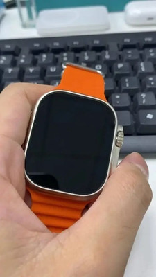 Veu T800 SMARTWATCH ORANGE:25 Smartwatch(ORANGE Strap, FREESIZE)