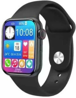 gazzet I8 Pro Max 4G Watchphone Smartwatch(Black Strap, Free)