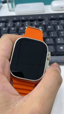 Veu T800 Ultra Smart Watch Series 8 ORANGE522 Smartwatch(ORANGE Strap, FREESIZE)