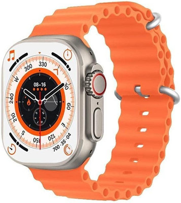 COREGENIX W9 ultra 2 Smartwatch(Orange Strap, Free Size)