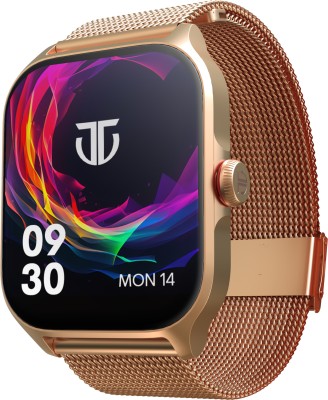 Titan Zeal-1.85''|AMOLED|700 Nits|AOD|Premium Design|Functional Crown|AI Coach|Fashion Smartwatch(Rose Gold Strap, Free Size)