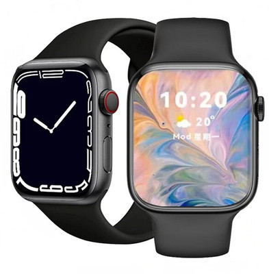 Neeraj Traders T500 Ultra SmartWatch With BT Calling and Answer Full Touch Fitness Smartwatch(Black Strap, Free Size)