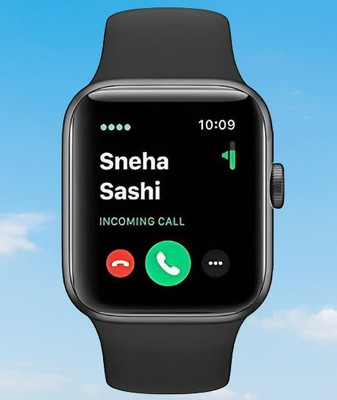 Wrixty T500 Bluetooth Calling Touch Watch Fitness Health Sports Music Smartwatch(Black Strap, 1.75 Inch Sunlight Proof Display)