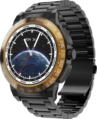 Miracle Digital Alpha Pro Premium Smart Watch with 1.46 Super HD Round Display Smartwatch(Black Strap, 1.46)