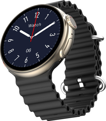 Fire-Boltt Cyclone 1.6'' Round Premium Display, Motion Sensor Gaming, APPEnabled GPS Sports Smartwatch(Active Black Strap, Onesize)