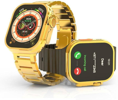 ZEPAD C9 Ultra 2 Golden edition Smartwatch Smartwatch(Gold Strap, Free size)