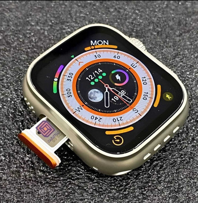 Pushp T800 Ultra Smart Watch MAX09 Series 8 For Men & Women Smartwatch(BLACK Strap, FREE)