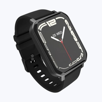 ZEBRONICS ZEB-FORCE Smartwatch(BLACK Strap, size Free size)