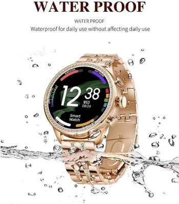 EVAAENTERPRISES Gen 9 Smartwatch with Strap Smartwatch(Gold Strap, 10)