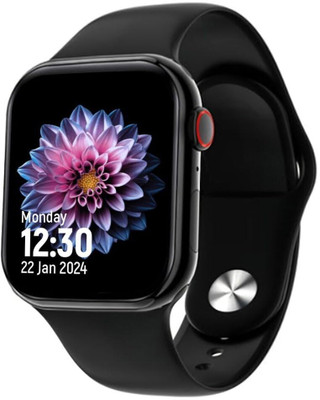 Mayank T500 Ultra Smartwatch With Bluetooth Calling & Additional Features Smartwatch(Black Strap, Free Size)