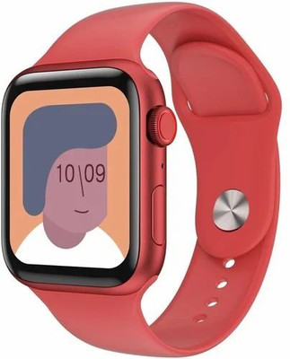Vishaq i8 Pro Max Red Smartwatch(Red Strap, Free Size)