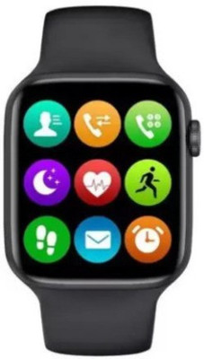 N-WATCH 4G OP.PO Calling Watchphone W26 Plus Smartwatch(Black Strap, Free)