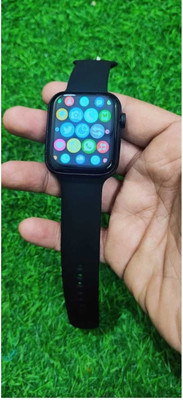 MindsArt I8 Pro Max 4G Watchphone Smartwatch(Black Strap, Free)