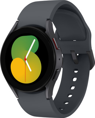 SAMSUNG Watch 5 40mmSuper AMOLED displayBluetooth calling & body composition tracking(Graphite Strap, Free Size) deal from flipkart