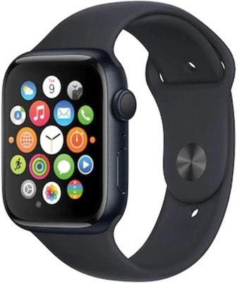 FORTUNATE S9 Max Multiple Watch Faces Health Monitoring Wireless Charging Notifications Smartwatch(Black Strap, Free Size)