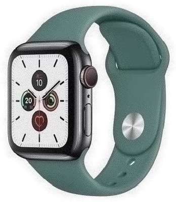 SuviTime Premium W26 PlUS Bluetooth Call ECG Temperature Unisex Smartwatch(Sea Green Strap, Free Size)