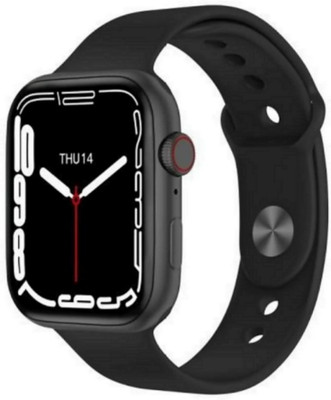Cyxus 4G I7 Pro Max Black Watchphone Smartwatch(Black Strap, Free)