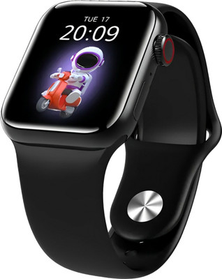 FUK Wave Bluetooth calling touchscreen, Notification For Boys Girls Men Women Smartwatch(Black Strap, FREE SIZE)