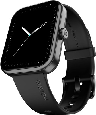 Noise Pulse 3 1.96'' Display, BT Calling, 100 Sports Modes, 150+ Watchfaces Smartwatch(Midnight Black Strap, Regular)
