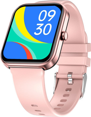 Fire-Boltt Wonder 1.8" Bluetooth Calling Smart Watch with AI Voice Assistant & Calculator Smartwatch(Pink Strap, Free Size)